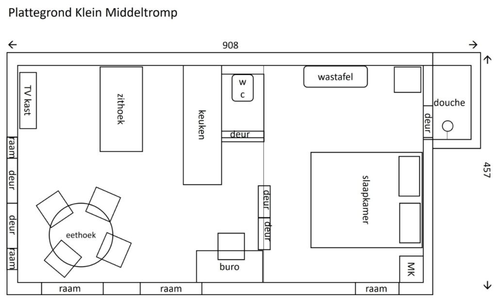 Plattegrond-Klein-Middeltromp